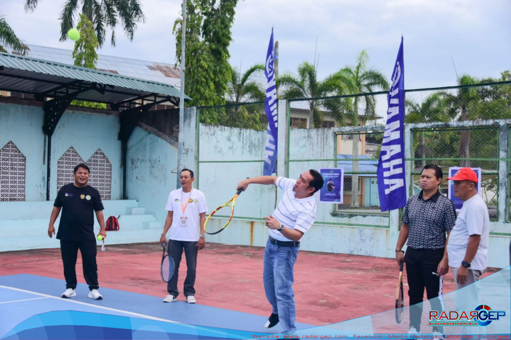 Turnamen Bengkalis Open Tennis Beginner Resmi Dibuka, Dorong Lahirnya Atlet Tenis Berkualitas